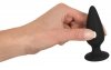 Korek analny silikonowy 8,9 cm Black Velvets